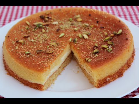 طريقة عمل البسبوسة المصرية - وصفة سهلة وسريعة للبسبوسة المصرية 753 2