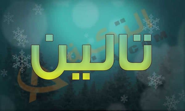 أفضل المعاني والصفات المحمولة لاسم تالين - معنى اسم تالين 1146 8